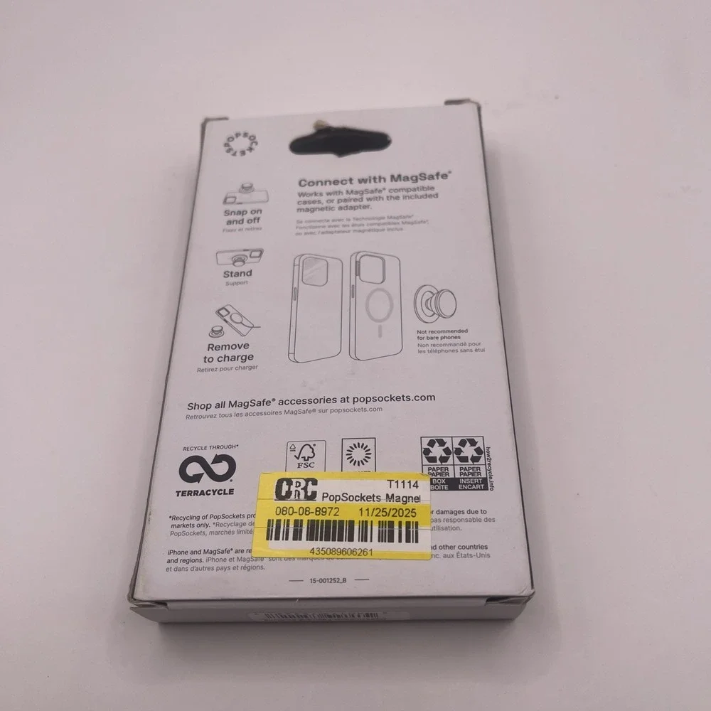 N3-O PopSockets Phone Grip with Expanding Kickstand Magnetic Doodle Daisy Boca